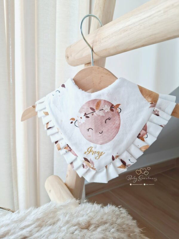Bavoir bandana à volants – Image 2
