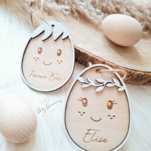 Étiquette Œuf de Pâques