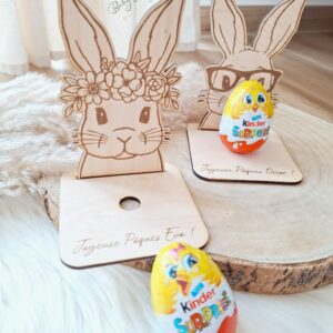 Support d'œuf de Pâques personnalisé