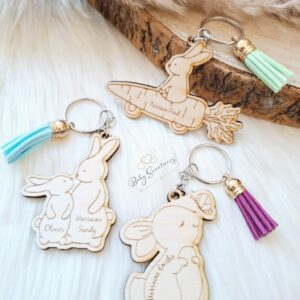 Porte-clés petits lapins