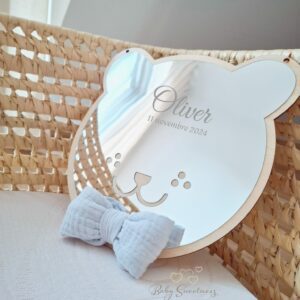 Miroir ourson Nœud papillon