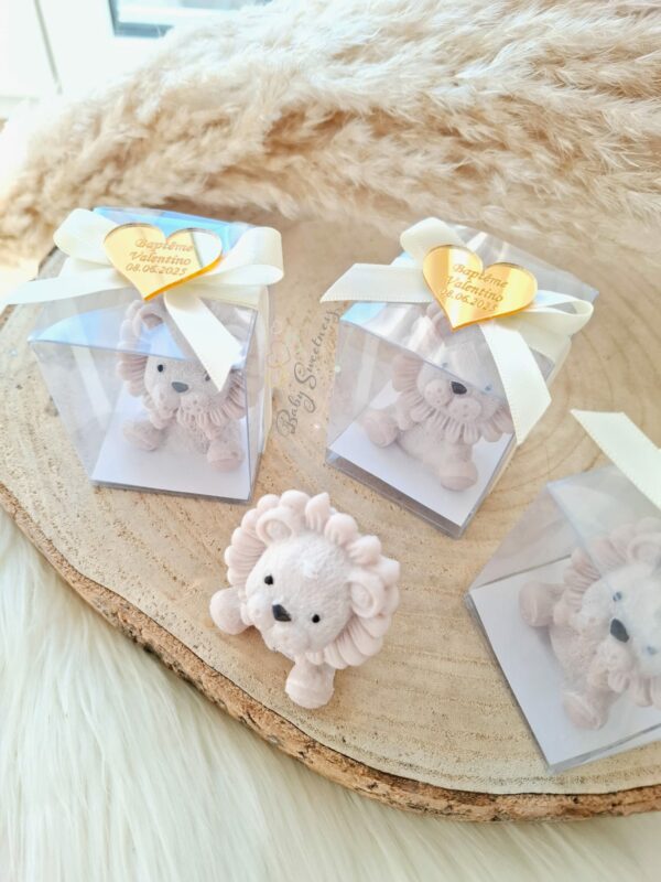 Bougies petit lion parfumées – Image 2