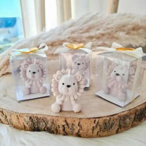 Bougies petit lion parfumées