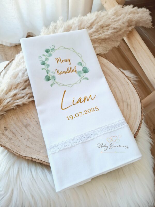 Serviette de Baptême personnalisée – Image 2