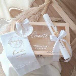 Coffret de Baptême Boîte transparente