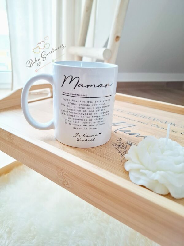 Tasse définition mot 'Maman'