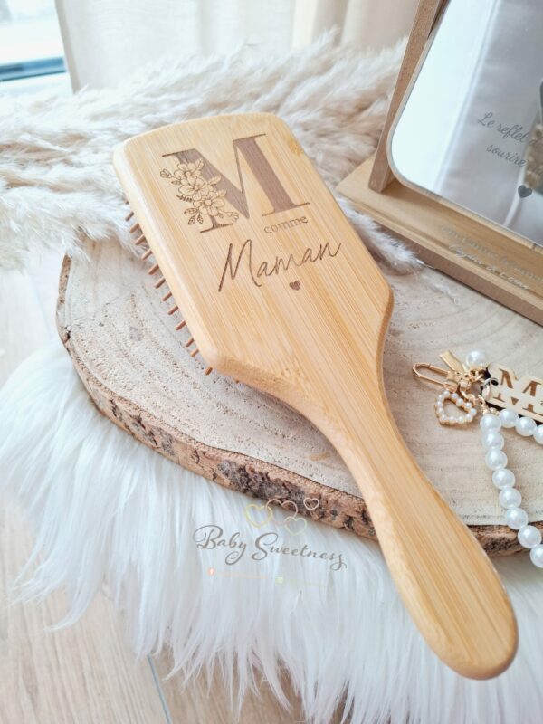 Brosse à cheveux personnalisée