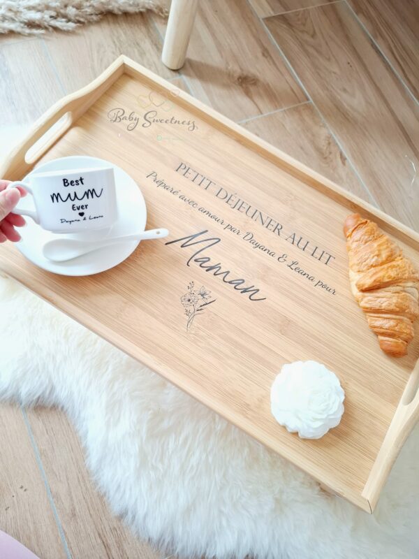 Plateau de lit Petit déjeuner
