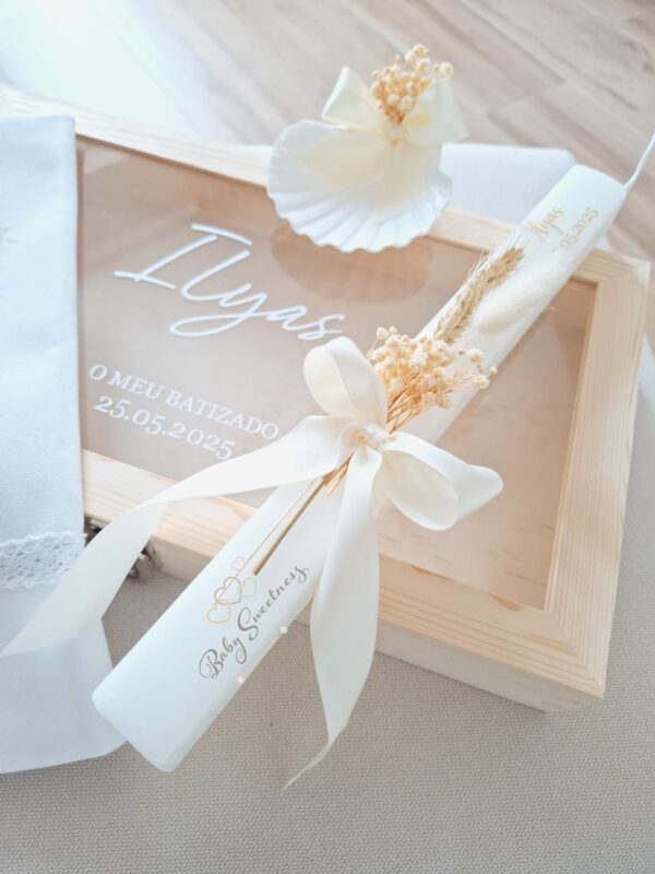 Coffret de Baptême Boîte transparente – Image 2