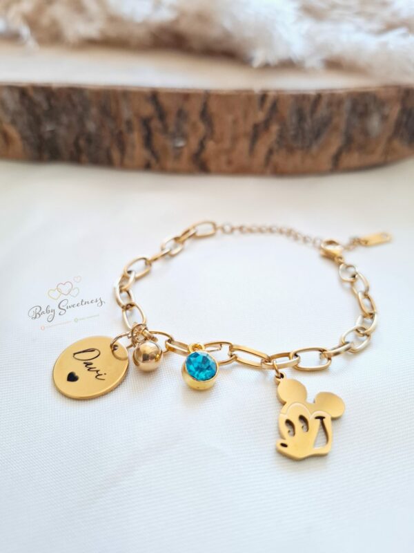 Bracelet Disney pierre de naissance