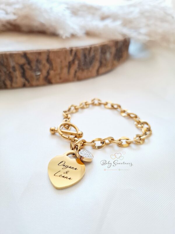 Bracelet Cœur Diamond – Image 2