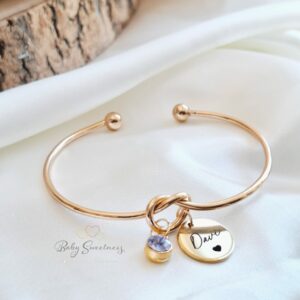 Bracelet Bianca pierre de naissance