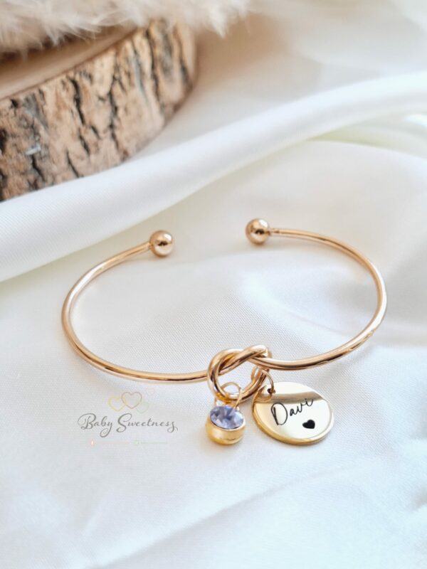 Bracelet Bianca pierre de naissance