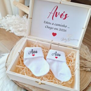 Coffret chaussettes bébé personnalisées