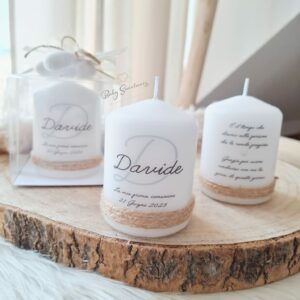 Bougie personnalisée
