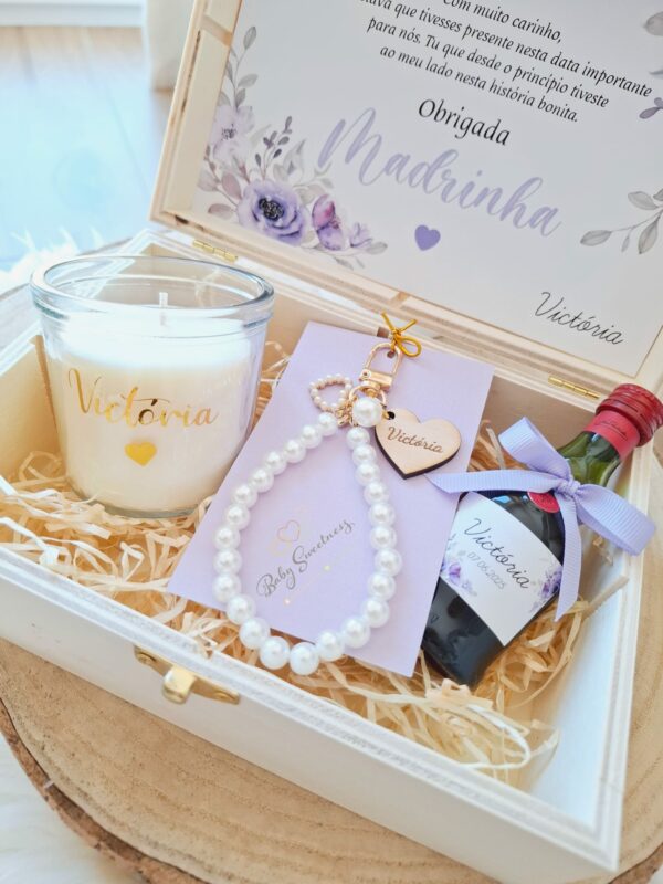 Coffret Marraine violet – Image 2