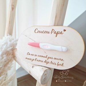 Carte annonce grossesse futur Papa