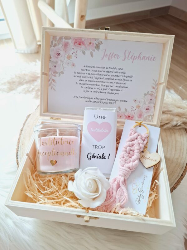 Coffret "Merci maîtresse, éducatrice"