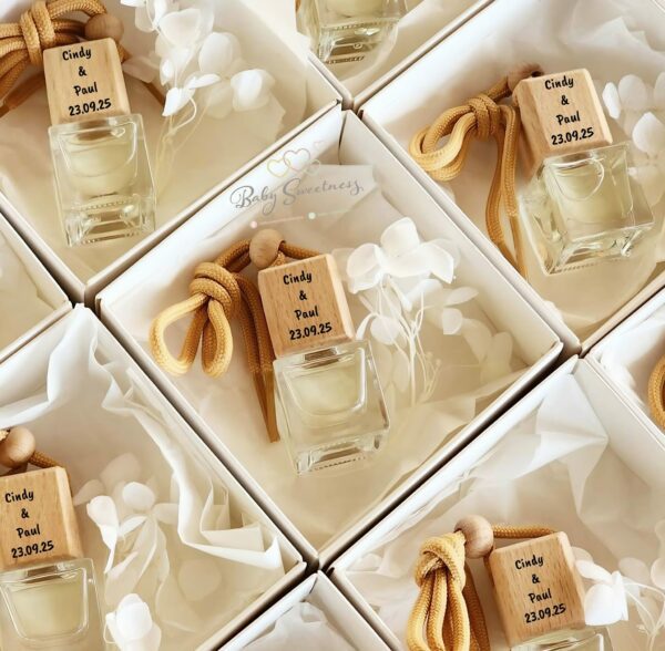Parfum de voiture personnalisé