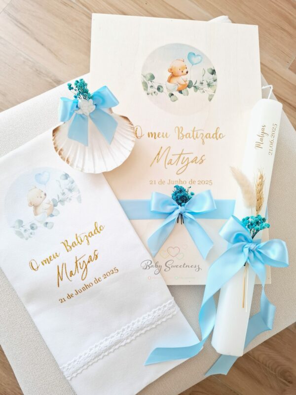 Coffret Baptême Little teddy