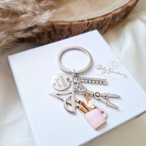 Porte-clés Maîtresse personnalisé