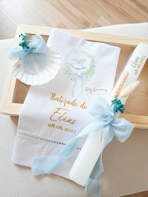 Coffret Baptême Cheval à bascule