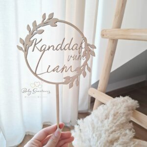 Cake Topper Feuilles