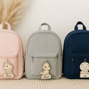 Porte-clés et étiquette de sac enfant