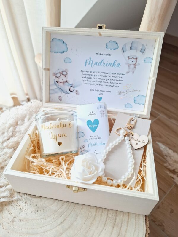 Coffret ourson avion