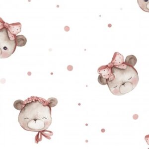 Tissu Ourson fille