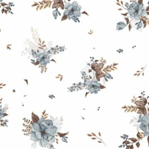 Tissu Fleurs Livia