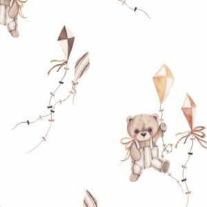 Tissu Ourson cerfs-volants
