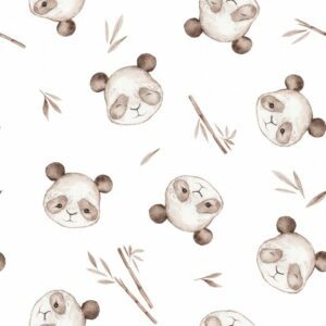 Tissu Petit panda
