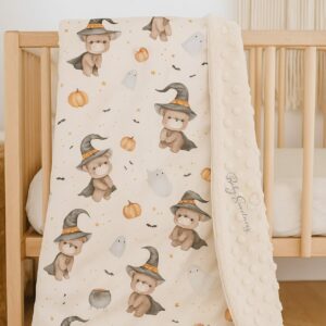 Couverture Halloween personnalisée