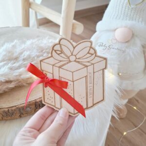 Cadeau de Noël avec photo
