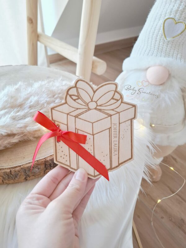 Cadeau de Noël avec photo