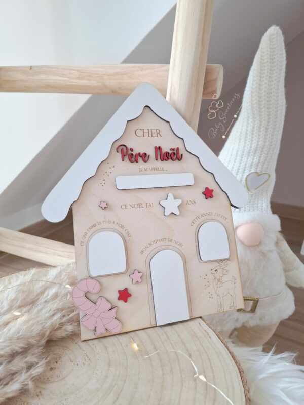 Tableau vœux de Noël personnalisé – Image 2
