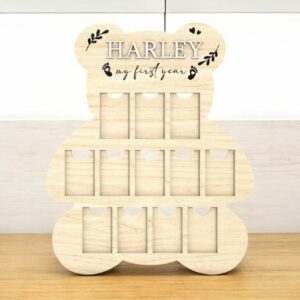 Panneau "Ma première année" Ourson