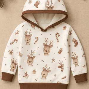 Sweat à capuche Noël personnalisé