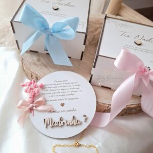 Coffret demande Parrains avec bracelet