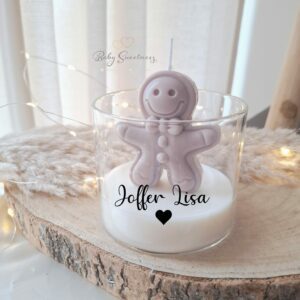 Bougie Bonhomme Pain d'épice