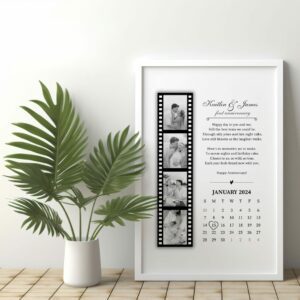 Cadre couple calendrier