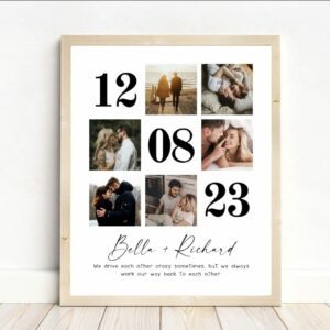 Cadre couple personnalisé