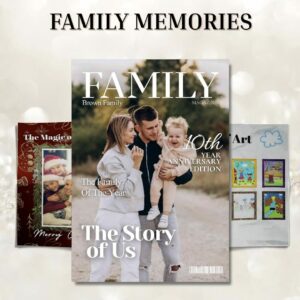 Magazine Famille 40 pages personnalisées