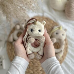 Anneau de dentition  licorne