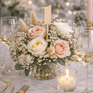 Numéro de table pour centre de table