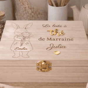 Boîte à Thé Joyeuses Pâques