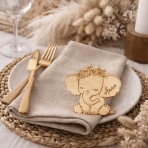 Marque-place éléphant