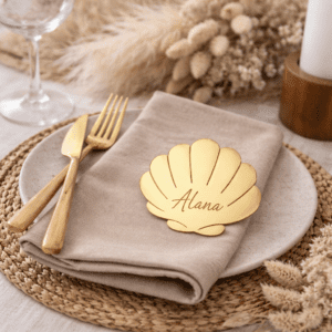 Marque-place coquillage