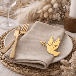 Marque-place colombe